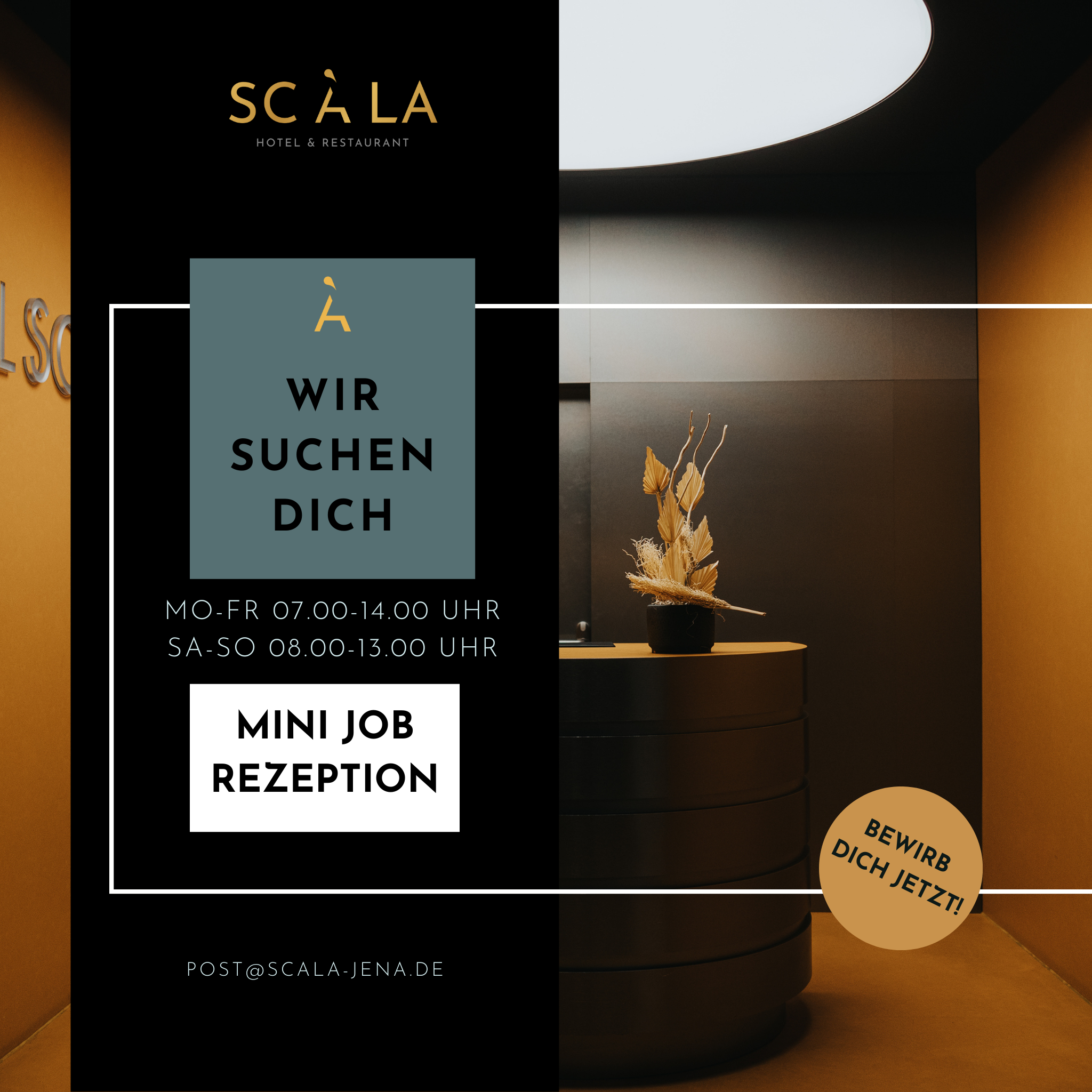 Rezeptions-Mitarbeiter MINIJOB